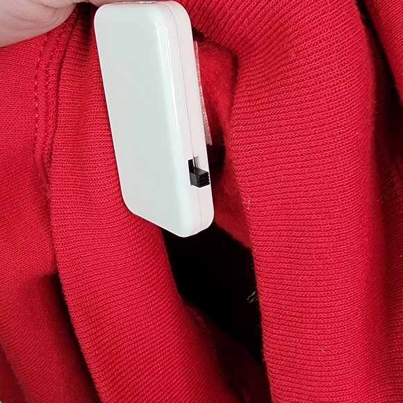 Jerzees Vintage 80's Made in USA Christmas Lights Light Up Ugly Sweatshirt S - Picture 7 of 16